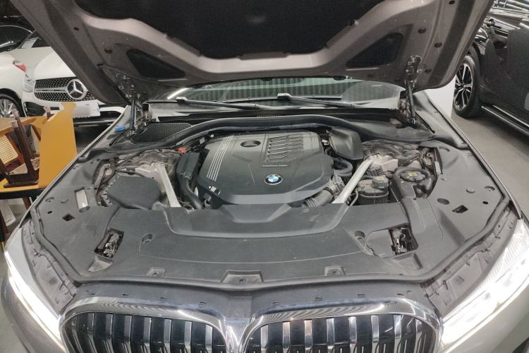 Used BMW 7 Series 2021 740Li Leading Edition Luxury Package Engine Bay