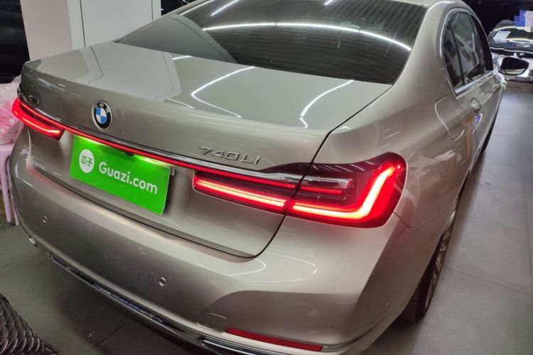Used BMW 7 Series 2021 740Li Leading Edition Luxury Package Rear Right 45 Deg