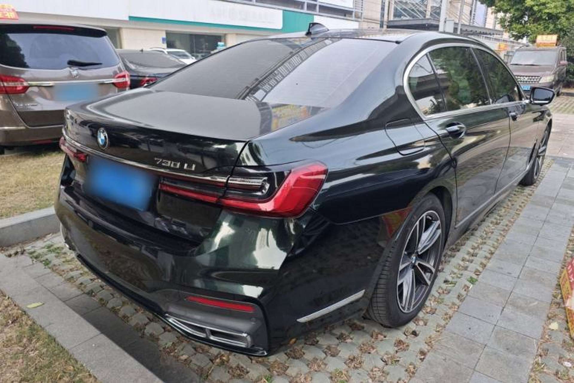 Used BMW 7 Series 2021 730Li M Sport Package Rear Right 45 Deg