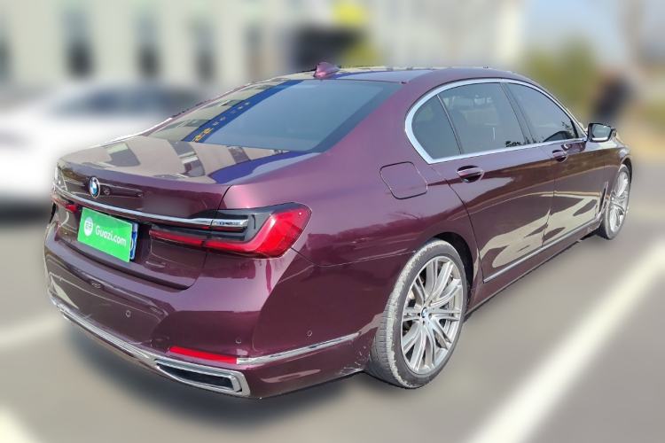 Used BMW 7 Series 2021 740Li xDrive Executive Luxury Package Rear Right 45 Deg