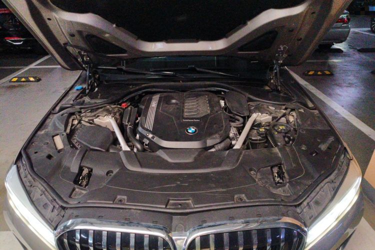 Used BMW 7 Series 2021 740Li Leading Edition Luxury Package Engine Bay