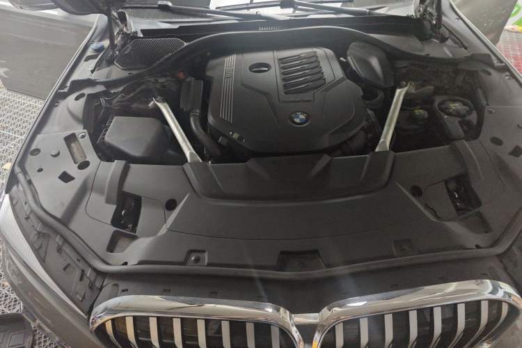 Used BMW 7 Series 2021 740Li Leading Model M Sport Package Engine Bay