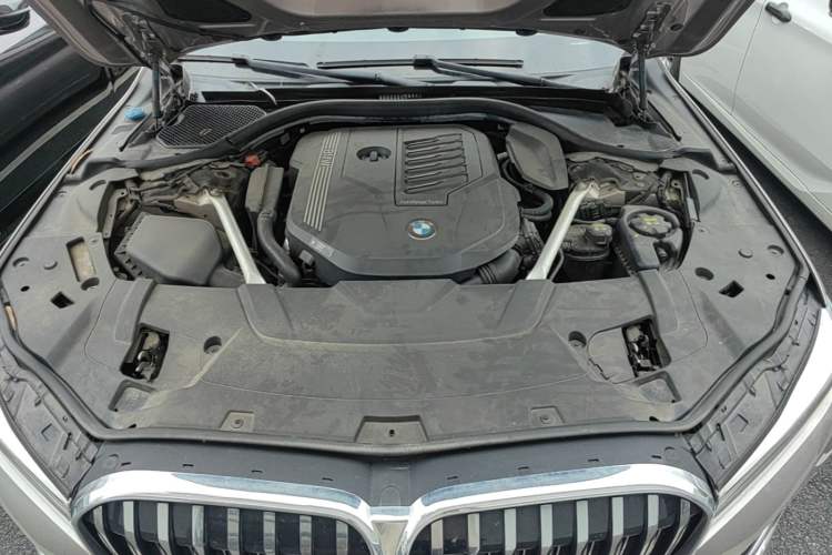 Used BMW 7 Series 2021 740Li Leading Edition Luxury Package Engine Bay