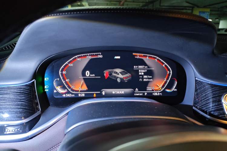 Used BMW 7 Series 2021 730Li M Sport Package Instrument Cluster