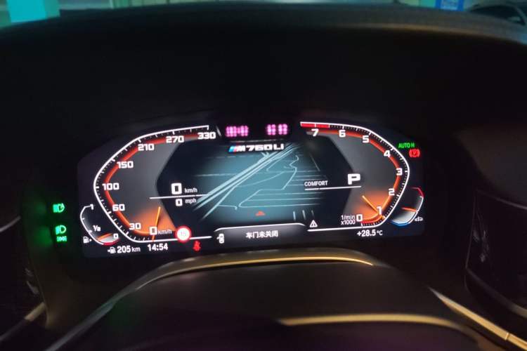 Used BMW 7 Series 2021 730Li M Sport Package Instrument Cluster