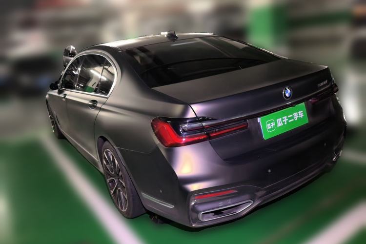 Used BMW 7 Series 2021 740Li Leading Model M Sport Package Rear Left 45 Deg