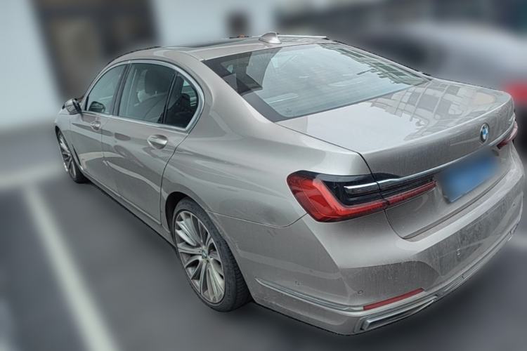 Used BMW 7 Series 2021 740Li Leading Edition Luxury Package Rear Left 45 Deg