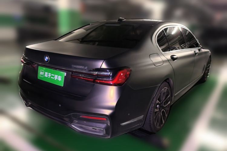 Used BMW 7 Series 2021 740Li Leading Model M Sport Package Rear Right 45 Deg
