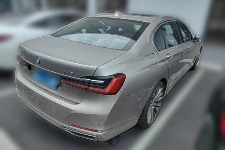 Used BMW 7 Series 2021 740Li Leading Edition Luxury Package Rear Right 45 Deg