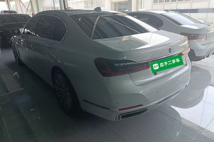 Used BMW 7 Series 2021 740Li Leading Edition Luxury Package Rear Left 45 Deg