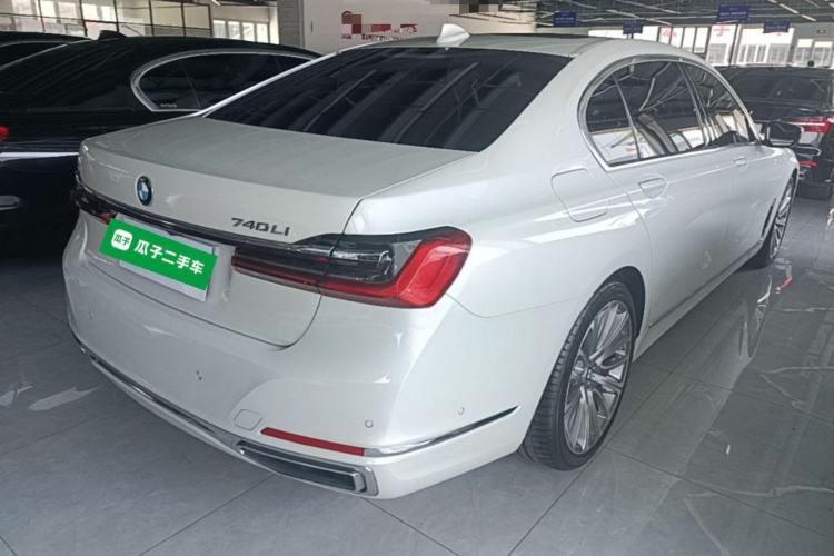 Used BMW 7 Series 2021 740Li Leading Edition Luxury Package Rear Right 45 Deg