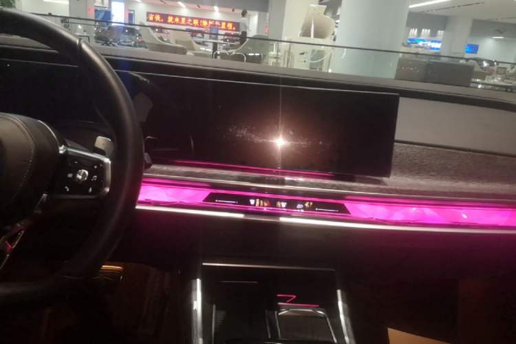 Used BMW 7 Series 2023 Restyled 740Li Luxury Edition M Sport Package Audio And AC Panel