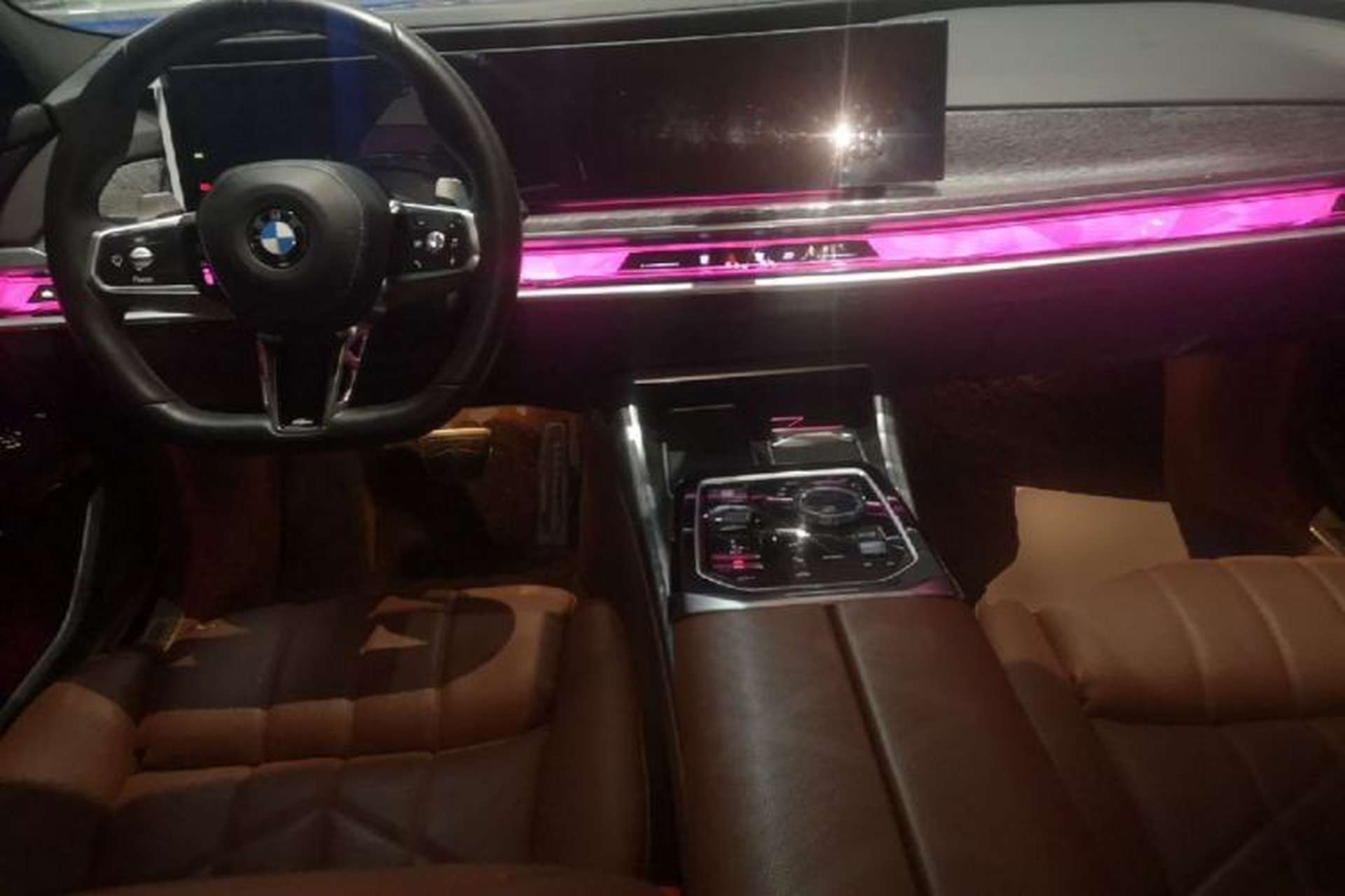Used BMW 7 Series 2023 Restyled 740Li Luxury Edition M Sport Package Center Console