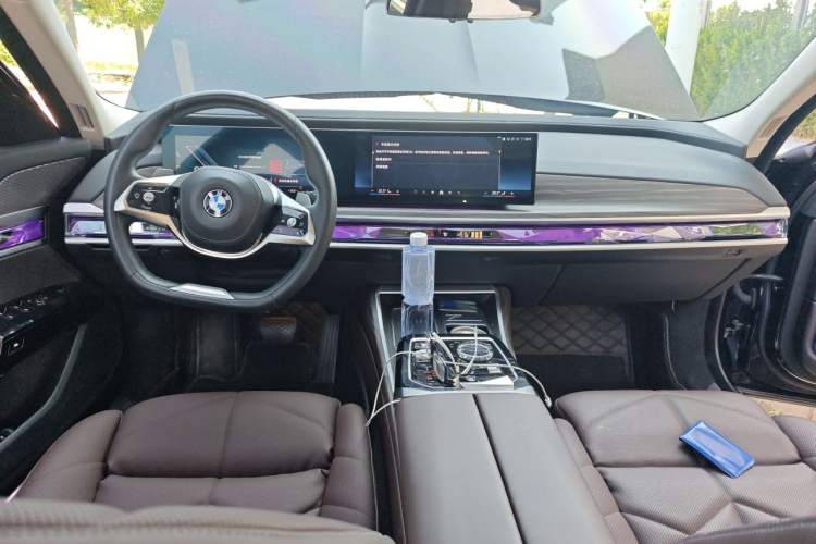 Used BMW 7 Series 2023 740Li Leading Edition Luxury Package Center Console