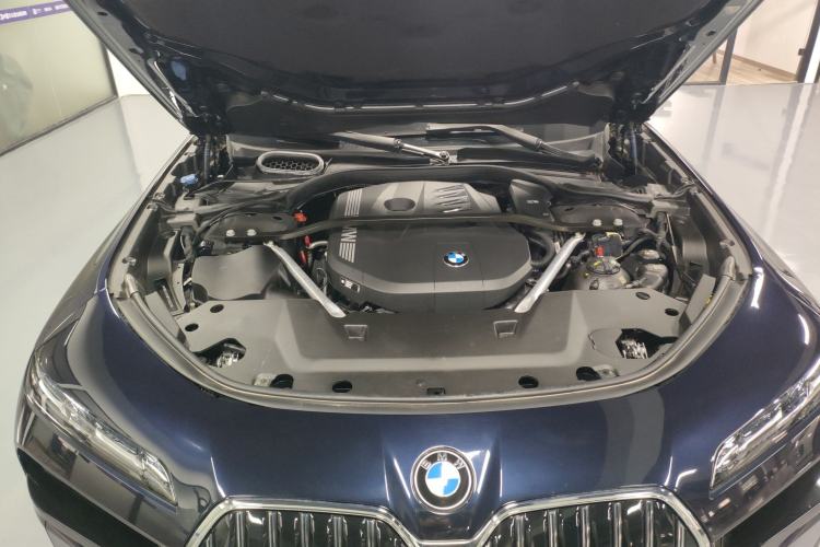 Used BMW 7 Series 2023 740Li Leading Model M Sport Package Engine Bay