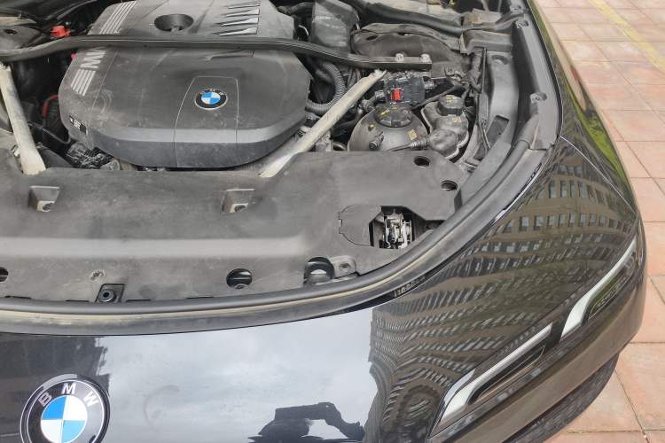 Used BMW 7 Series 2023 735Li Luxury Package Engine Bay Left