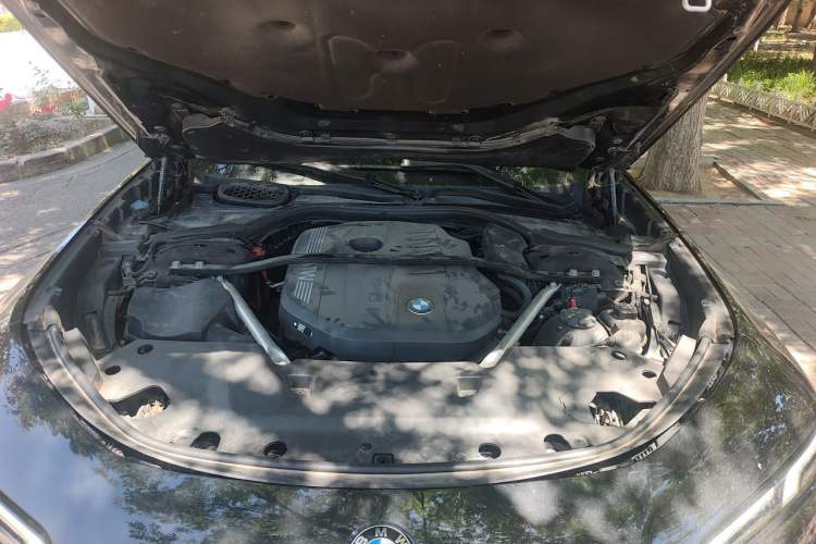 Used BMW 7 Series 2023 735Li Luxury Package Engine Bay