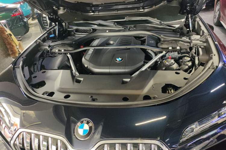 Used BMW 7 Series 2023 740Li Leading Model M Sport Package Engine Bay
