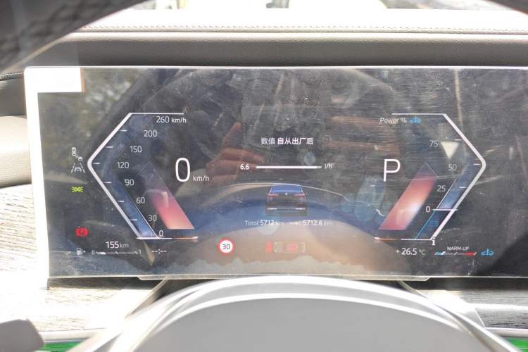Used BMW 7 Series 2023 740Li Luxury Edition with Premium Package Instrument Cluster