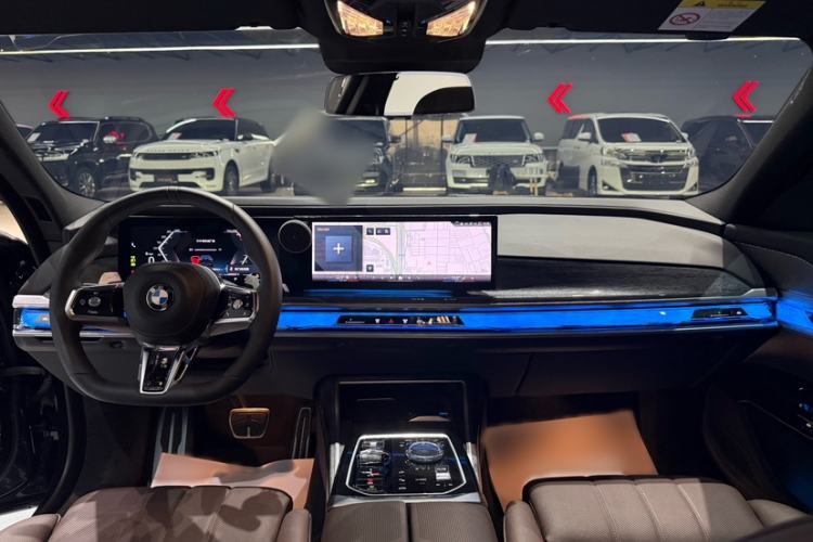 Used BMW 7 Series 2023 740Li Luxury Edition M Sport Package Interior 12