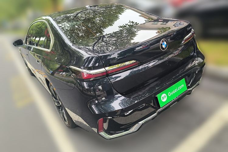 Used BMW 7 Series 2023 740Li Leading Model M Sport Package Rear Left 45 Deg