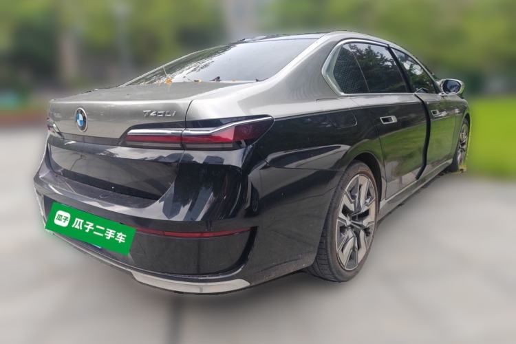 Used BMW 7 Series 2023 740Li Luxury Edition with Premium Package Rear Right 45 Deg