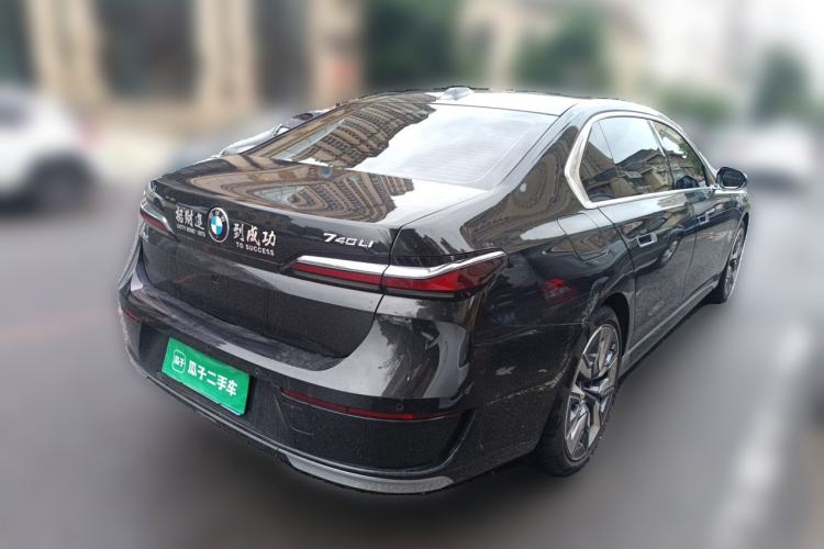 Used BMW 7 Series 2023 740Li Leading Edition Luxury Package Rear Right 45 Deg