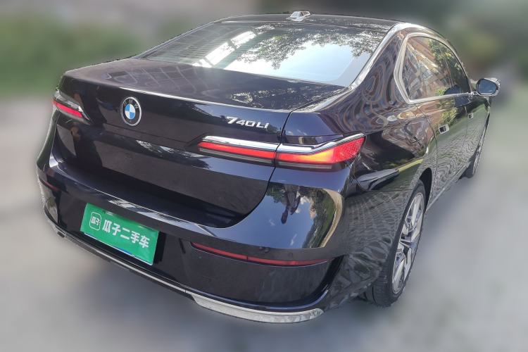 Used BMW 7 Series 2023 740Li Luxury Edition with Premium Package Rear Right 45 Deg