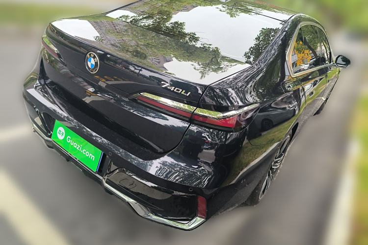 Used BMW 7 Series 2023 740Li Leading Model M Sport Package Rear Right 45 Deg