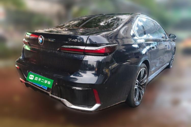 Used BMW 7 Series 2023 740Li Leading Model M Sport Package Rear Right 45 Deg