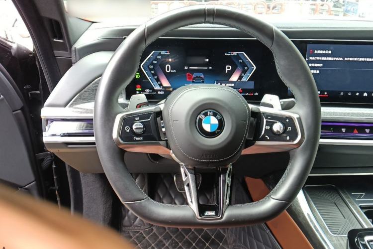 Used BMW 7 Series 2023 740Li Luxury Edition M Sport Package Steering Wheel