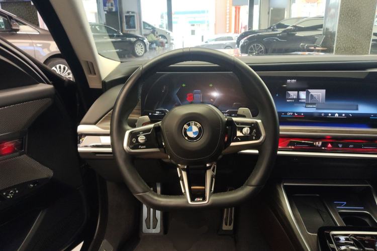 Used BMW 7 Series 2023 740Li Leading Model M Sport Package Steering Wheel