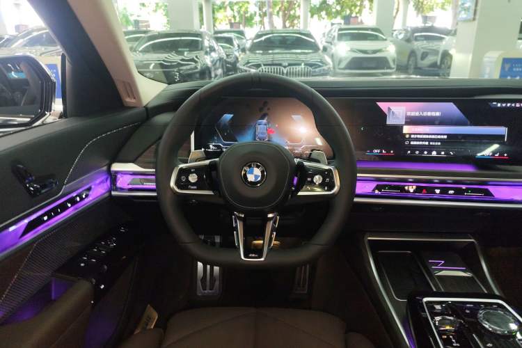Used BMW 7 Series 2023 740Li Leading Model M Sport Package Steering Wheel