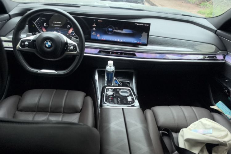 Used BMW 7 Series 2023 740Li Luxury Edition with Premium Package Center Console