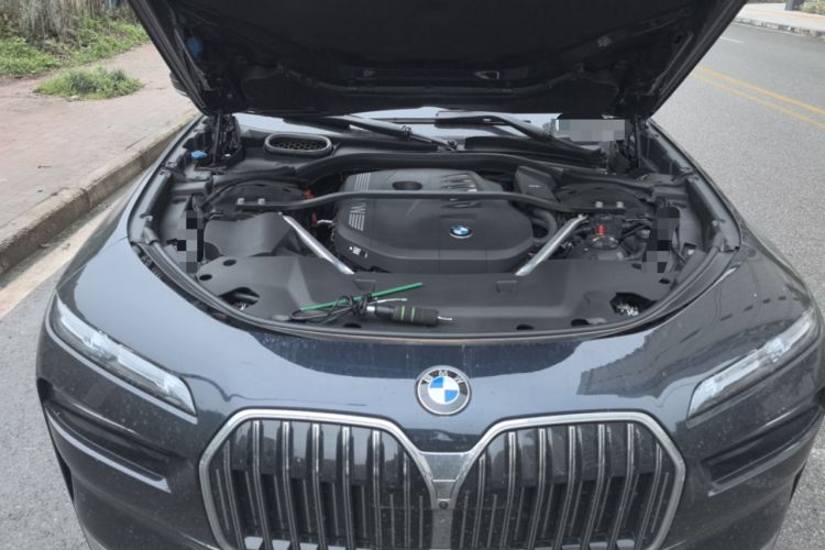 Used BMW 7 Series 2023 740Li Luxury Edition with Premium Package Engine Bay