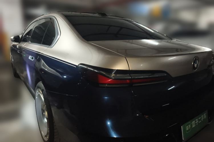Used BMW 7 Series 2023 740Li Luxury Edition M Sport Package Rear Left 45 Deg