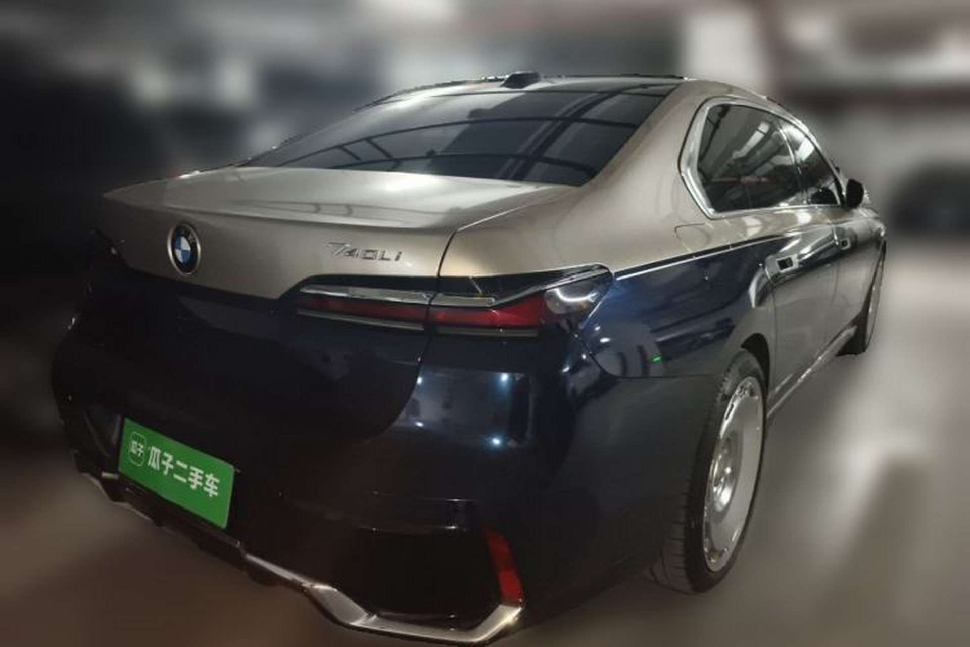 Used BMW 7 Series 2023 740Li Luxury Edition M Sport Package Rear Right 45 Deg