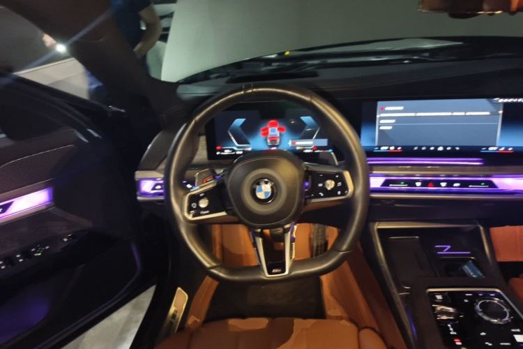 Used BMW 7 Series 2023 740Li Luxury Edition M Sport Package Steering Wheel