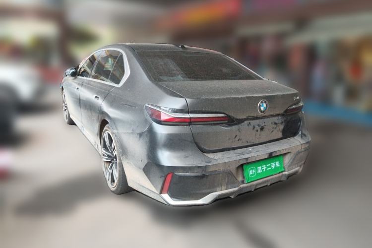 Used BMW 7 Series 2023 740Li Leading Edition Luxury Package Rear Left 45 Deg