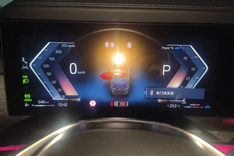 Used BMW 7 Series 2023 Updated 740Li Luxury Package Premium Edition Instrument Cluster