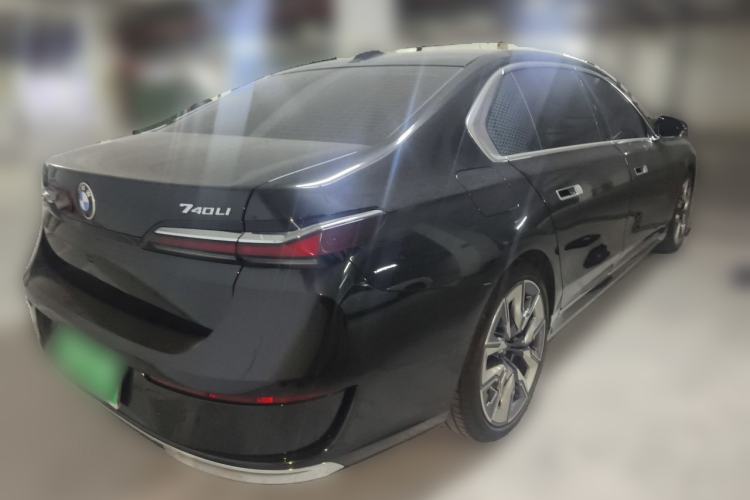 Used BMW 7 Series 2023 Updated 740Li Luxury Package Premium Edition Rear Right 45 Deg