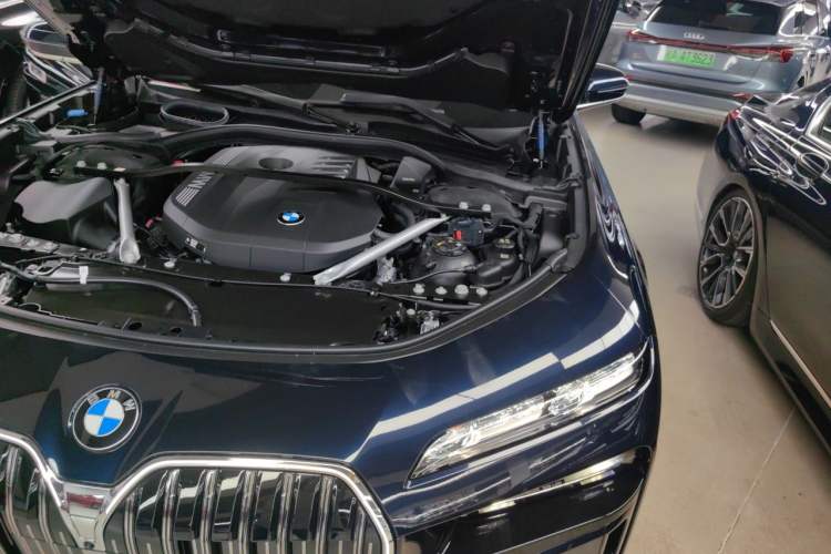 Used BMW 7 Series 2026 Model 740Li Leading-Edge M Sport Package Engine Bay Left