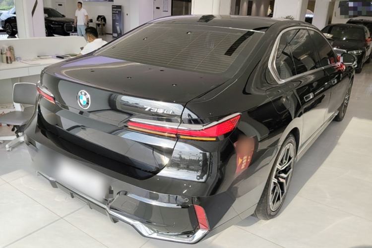 Used BMW 7 Series 2026 Model 735Li M Sport Package Rear Right 45 Deg