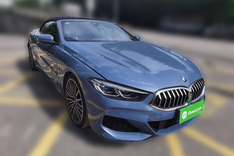 Used BMW 8 Series 2019 840i Convertible Coupe M Sport Package Front Right 45 Deg