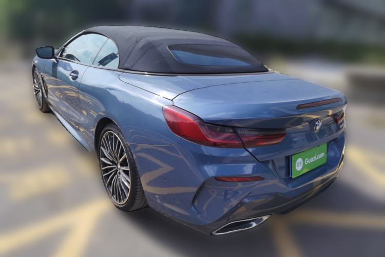 Used BMW 8 Series 2019 840i Convertible Coupe M Sport Package Rear Left 45 Deg