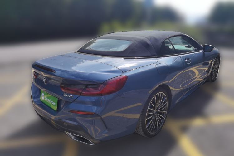 Used BMW 8 Series 2019 840i Convertible Coupe M Sport Package Rear Right 45 Deg