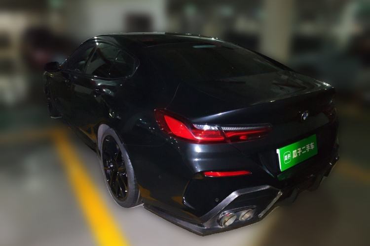 Used BMW 8 Series 2019 840i 4-Door Gran Coupe M Sport Package Rear Left 45 Deg