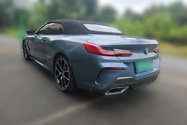 Used BMW 8 Series 2019 840i Convertible Coupe M Sport Package Rear Left 45 Deg