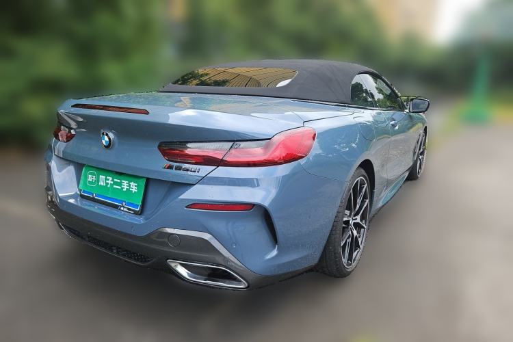 Used BMW 8 Series 2019 840i Convertible Coupe M Sport Package Rear Right 45 Deg