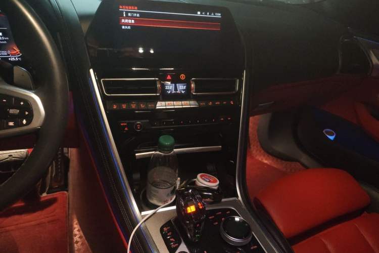 Used BMW 8 Series 2019 840i xDrive 4-Door Gran Coupe M Sport Package Audio And AC Panel